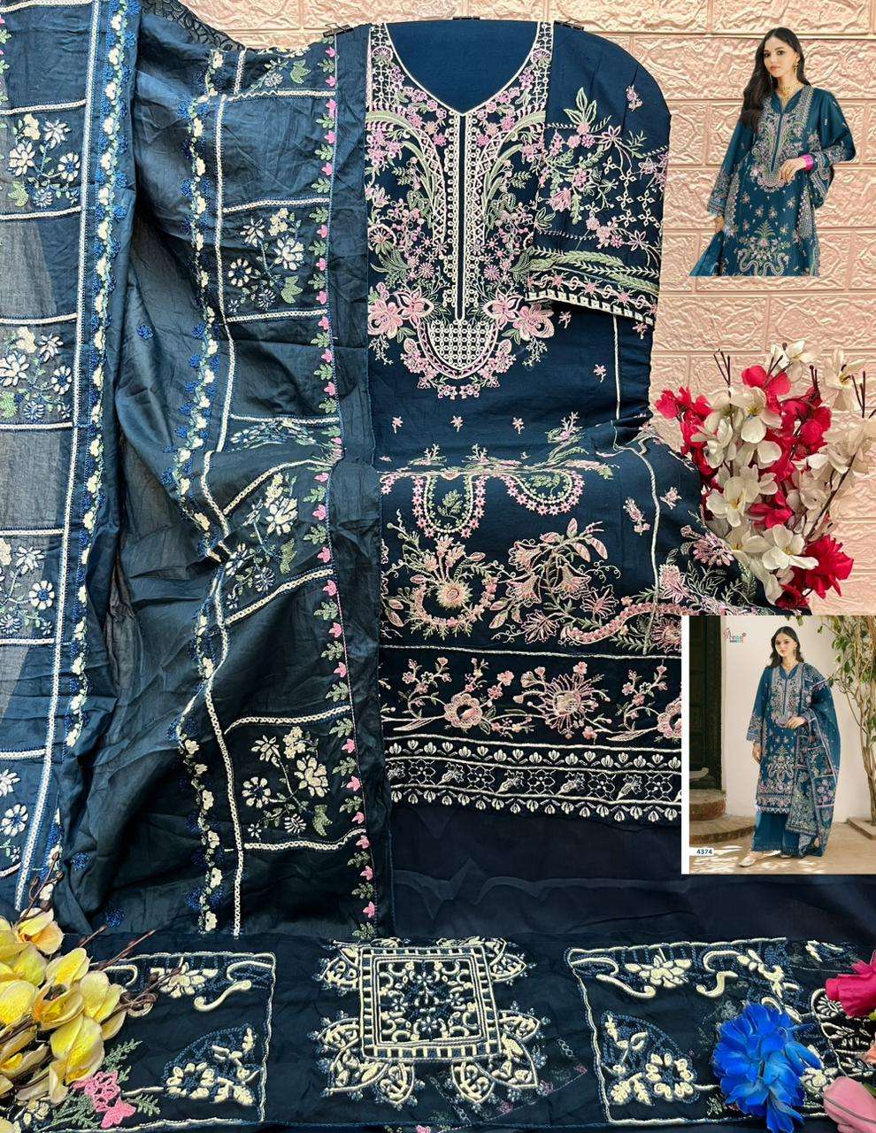 KAHF PREMIUM LUXURY LAWN COLLECTION VOL - 03 BY SHREE FAB